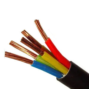 Cable de PVC de 3 núcleos RVK IEC 600-1 XLPE, 1000V/60502 V, 10mm2, 1,5 mm2 a 600 mm2