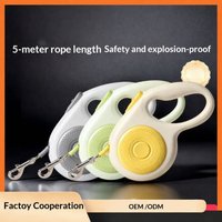 Laisse Rétractable Automatique pour Chien en PP, 3m/5m, pour Usage Quotidien en Extérieur, Fabriquée au Zhejiang – Offre Spéciale