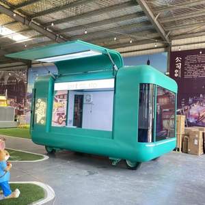 Camion restaurant personnalisé camion restaurant Hot Dog Pizza Café Crème glacée Mobile <span class=keywords><strong>Camping</strong></span> Remorque centre commercial Marché de nuit Voiture buffet - Product Image 5