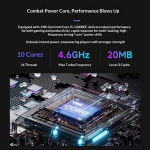 <span class=keywords><strong>PC</strong></span> Desktop <span class=keywords><strong>Gaming</strong></span> Fai-da-Te con Processore Intel Core I5-13400EF / Scheda Grafica GeForce RTX 3050 / 16GB RAM / 512GB SSD - Product Image 4