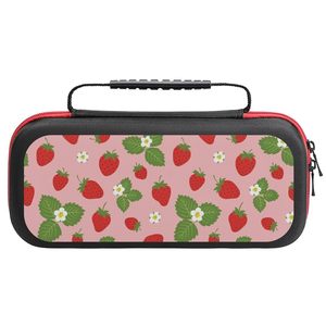 Cute Crisp Strawberry Flower para Nintendo para Switch Case Estuche de transporte Compatible con accesorios de juego Lite/OLED - Product Image 5