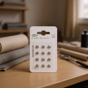 ILAN Metal Snap <b>Fasteners</b> 8mm 12Pcs For Garment Use - Product Image 2