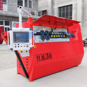 Machine à cintrer les barres d'armature automatique à performance stable, réglage précis des paramètres, machine à cintrer les barres d'acier - Product Image 3