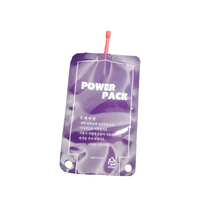 Sacs pliables en plastique laminé sans BPA, pièces, emballage de graines de cochon, usage industriel, avec tube