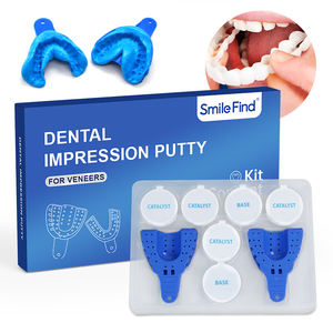 <span class=keywords><strong>Smile</strong></span> Find Kit de Impresión Dental Personalizado de Silicona con Catalizador Base para Carillas Blanqueadoras Multiusos y Moldes Dentales - Product Image 1
