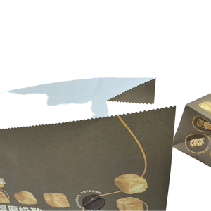 Sacchetto di <span class=keywords><strong>Carta</strong></span> Ecologico in Pelle Bovina Bianca 150g con Design del Logo Personalizzato per il Tuo Prodotto - Product Image 4