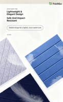 Panneaux acoustiques auto-adhésifs en feutre polyester insonorisant et imperméable pour la réduction du bruit dans les sous-sols et les gymnases (vente en gros)