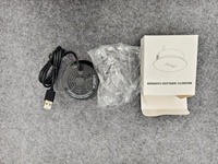 Cargador Inalámbrico Empotrado con Luz RGB de 15W Máx. para Escritorio, Muebles de Oficina y Hotel