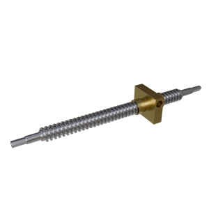 Precisie RVS Trapeziumvormige Gewindstang met Messingmoer, Gewalst Draad, 1 Jaar Garantie voor Freesmachine - Product Image 1