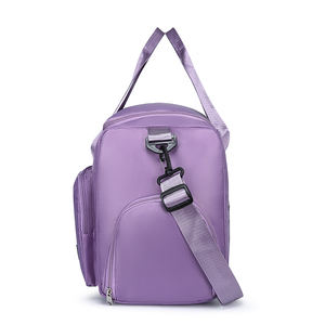 Wholesale Sport Fitness Gym Travel Bags <b>Large</b> Capacity Overnight Carry on Duffle with Shoe Compartment for <b>Women</b> - Product Image 2