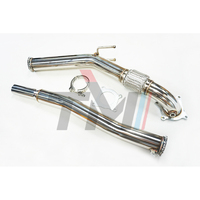 Collecteur d'échappement en acier inoxydable TM Performance pour VW Mk5 Mk6 GTi |   Jetta |   Audi A3 2.0T TSi & FSi - Tuyau droit 2006-2011