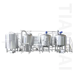 Tiantai 15bbl máquina de cerveza de vapor personalizada