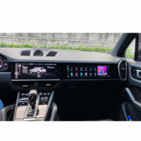 Reproductor Multimedia para coche Android de 14,5 pulgadas, Radio con pantalla táctil de pasajero para Porsche Cayenne 2018-2023 LHD