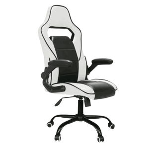 Aoda Mobilier Réglable Accoudoir PC Gamer <span class=keywords><strong>Chaise</strong></span> Blanc e-sport <span class=keywords><strong>Chaise</strong></span> De Jeu De Course à Foshan - Product Image 1