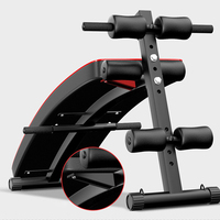 Appareil de fitness d'intérieur multifonctionnel Key Abdominal Muscle Board for Sit-up & Push-up Training fitness bench