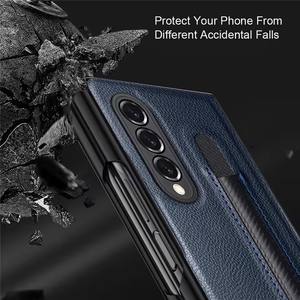 <span class=keywords><strong>Coque</strong></span> fine pour <span class=keywords><strong>Samsung</strong></span> Galaxy <span class=keywords><strong>Z</strong></span> <span class=keywords><strong>Fold</strong></span> 7 6 5 4 <span class=keywords><strong>3</strong></span> Skin Feel Slim <span class=keywords><strong>avec</strong></span> <span class=keywords><strong>stylet</strong></span>, support de fente pour <span class=keywords><strong>stylet</strong></span>, protection antichoc en plastique, couverture rigide - Product Image 6