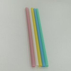 Pailles jetables en plastique biodégradable PLA personnalisées, écologiques, de haute qualité, pour le camping - Product Image 4
