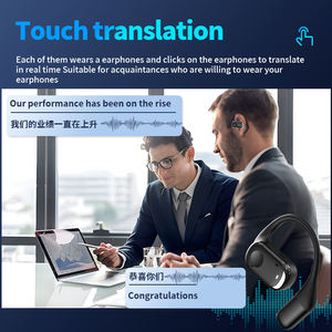 VORMOR G5 NUOVI Auricolari Traduttori con <span class=keywords><strong>App</strong></span> <span class=keywords><strong>per</strong></span> Smartphone, Supporto <span class=keywords><strong>per</strong></span> 150 Lingue, Traduzione Bidirezionale, Cuffie Wireless - Product Image 4