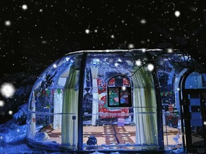 Moderna Carpa Burbuja Transparente PC Star Room <span class=keywords><strong>para</strong></span> Jardín, Terraza, Solárium, Hoteles y Villas <span class=keywords><strong>de</strong></span> Lujo - Product Image 4