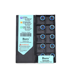 Pièces de tournage d'usinage <span class=keywords><strong>CNC</strong></span> pour outils de tour DESKAR RPMT10T3MOE-JS TF618 Lame de fraisage en carbure pour la coupe de l'acier - Product Image 2