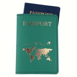Funda de Viaje Personalizada de Cuero PU Impermeable con Logotipo Personalizado, Porta Pasaportes de Moda, Estuche para Documentos - Product Image 3