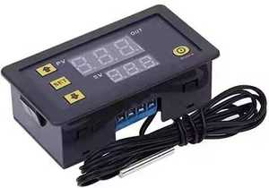 नई एलईडी डिजिटल दोहरी प्रदर्शन तापमान नियंत्रक स्मार्ट थर्मामीटर W3230 माइक्रो कंप्यूटर थर्मोस्टेट - Product Image 2