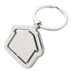 Porte-clés avec logo personnalisé, nom, poli miroir, long pendentif en métal, acier inoxydable, porte-clés pour <span class=keywords><strong>maison</strong></span> de <span class=keywords><strong>voiture</strong></span> - Product Image 2