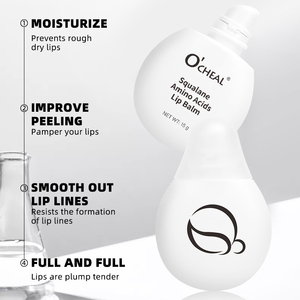 Hidratante profundo escualano aminoácidos bálsamo labial Natural vegano orgánico bálsamo labial Etiqueta Privada cuidado <span class=keywords><strong>de</strong></span> los <span class=keywords><strong>labios</strong></span> al por mayor - Product Image 3
