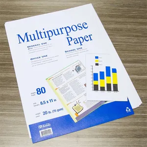 Factory Wholesale White Multipurpose School Office Paper A4 Printing Paper A4 Copier Paper Supplier