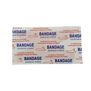 Waterproof Elastic Plastic Plaster Bandaid Handyplast Micropore Pe First Aid Adhesive Bandages