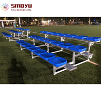 Asiento de Estadio sin Respaldo de Aluminio HDPE de Doble Pared, Alta Resistencia, Resistente a los Rayos UV, de -60 °C a +80 °C, para Gradas de Estadios de Fútbol, Suministro de Fábrica