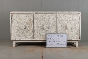 Modern Wooden <b>Sideboard</b> <b>Cabinet</b> with Spacious Storage Compartments for Living Room Dining Area Hallway and Stylish Home - Product Image 6