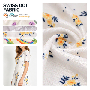 Tela Jacquard con Estructura de Puntos Suizos, Tejido Estable para Aplicaciones de Ropa Diaria en Múltiples Estilos - Product Image 1
