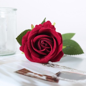 <b>Artificial</b> Highly Realistic Rose Bouquet for Valentine's Day Wedding Home Decoration <b>Flowers</b> Living Room Dining Table - Product Image 4