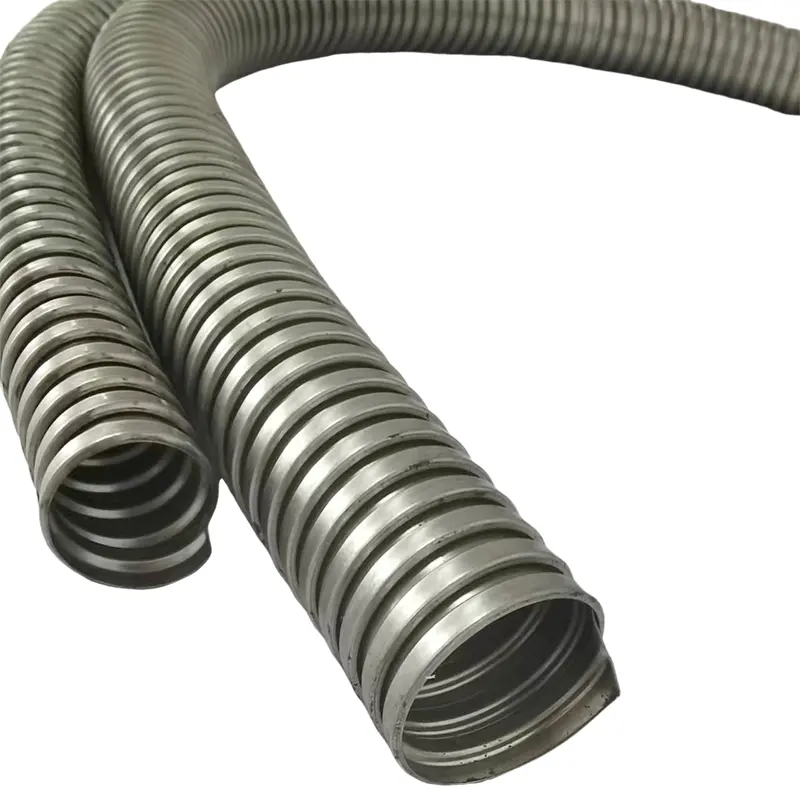 Mangueira de chuveiro de água de aço inoxidável 304 corrugado de 1/2 polegadas 16 mm por atacado de fábrica na China conduíte de metal flexível