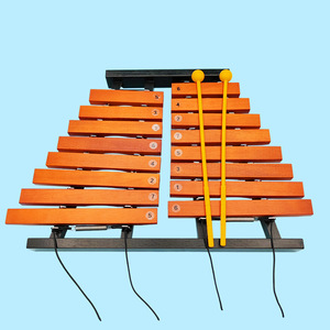 Wholesale Orff <b>Musical</b> <b>Instruments</b> 16-Tone Wooden Percussion Xylophones With Plastic Sticks for Kids Training - Product Image 3