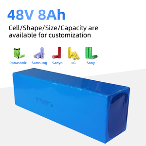 공장 도매 48V 8Ah 원통형 리튬 이온 배터리 18650 리튬 배터리 셀 - Product Image 1