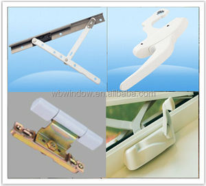 Célèbre fenêtre à battant en <span class=keywords><strong>PVC</strong></span> moderne avec ouvre-manivelle et reste d'autres produits Windows - Product Image 6