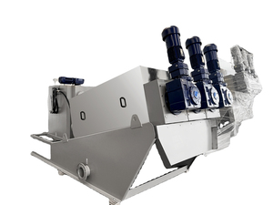 Pompe de déshydratation des boues MBR à usage domestique, presse à vis, filtration, capacité 1000L/H, 3kW, 380V, acier inoxydable 304, garantie 1 an - Product Image 4