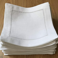 Serviettes en lin écologiques en gros OEM 13*13cm, serviettes de mariage, serviettes de cocktail en lin, sous-verres fabriqués en Chine