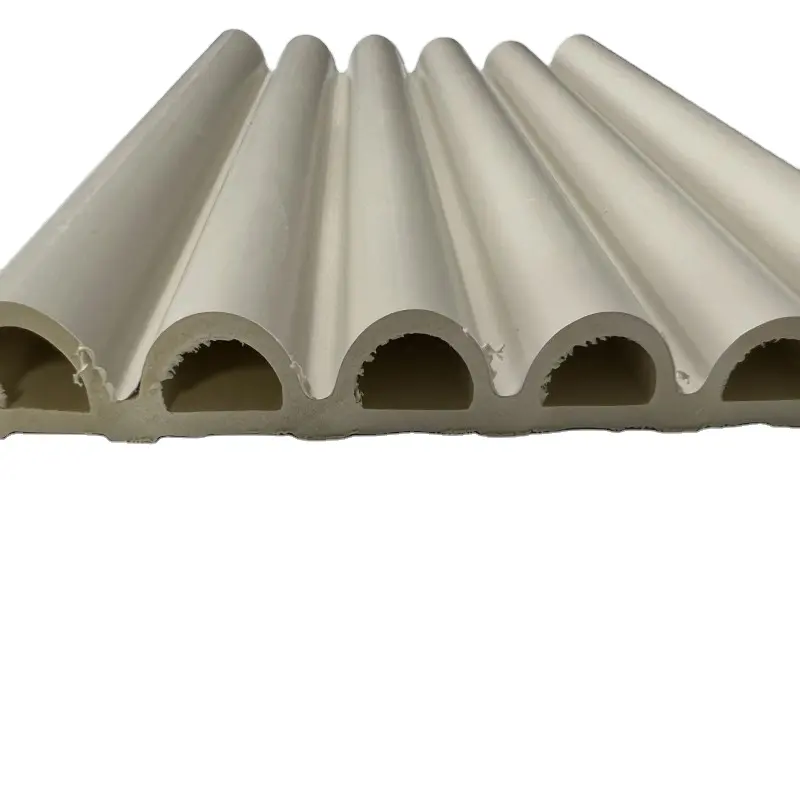 זול עץ תבואה Pvc Wpc קיר פנל כיסוי Wpc Linyi עץ קיר Wpc עץ קיר פנל פסיס לוח טלוויזיה יחידות