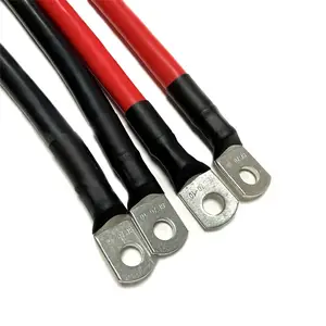 Wire Harness with Ring Terminal for Automotive Car Wiring Harness Cable to Terminal 2 4 6 8AWG