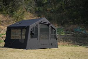 Carpa Inflable de Algodón TC de 8 <span class=keywords><strong>Metros</strong></span> Cuadrados, con Múltiples Ventanas, Transpirable, con Temperatura Constante, Carpa de Lujo para Acampar al Aire Libre - Product Image 3