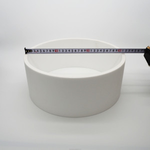 מכירה חמה בגודל גדול אלומינה קרמיקה צינור דיוק גבוה תעשייתי קרמיקה מעולה ללבוש התנגדות שחיקה רפרקטורי - Product Image 2