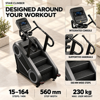 Monte-escaliers avec Bluetooth et recharge sans fil, équipement de fitness électrique pour entraînement cardio en salle de sport