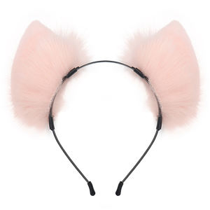 Bando mewah telinga kucing hewan bahan nyaman gaya baru bando telinga rubah Anime bando rambut gadis telinga kucing seksi modis - Product Image 3