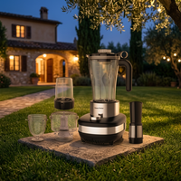 Keukenmolen en -blender, krachtige blender, fruitpers, groentemixer