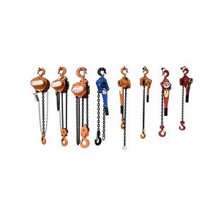 מנוף שרשרת ידני סיטונאי 1 טון 1.5 טון 2 טון 3 טון 5 טון הרמה ידנית שרשרת G80 לבנייה וכרייה - Product Image 1