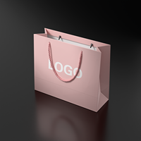 Sacs en carton à provisions de boutique de luxe personnalisés avec votre propre logo Accessoires de ruban de luxe pour magasin Emballage de vêtements au détail Cadeau