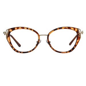 Nouvelles montures de lunettes œil-de-chat avec embellissements en strass, protection anti-lumière bleue, monture complète, verres en acétate, origine Taizhou - Product Image 2